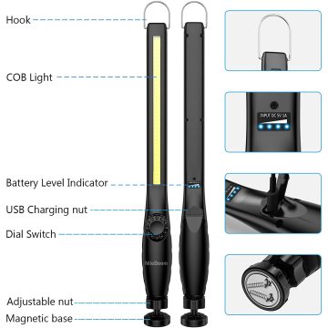 China Top 10 Rechargeable Led Work Light Potential Enterprises