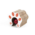 Cat Scratch Board: Corrugated Paper Track, Ball, Claw Sharpening Toy - Foldable and Wear-Resistant Design1