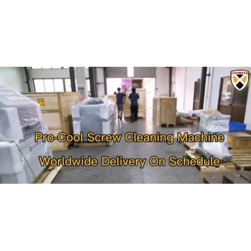 PRO-COOL Screw Cleaning Machine Global Shipment