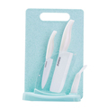5-Inch Zirconia Kitchen Ceramic Utility Set with Chef Vegetable Cleaver and Laser Sharp Blade1
