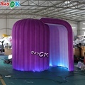 Inflatable Dome Photo Booth: LED Props for Party Selfies for Sale1
