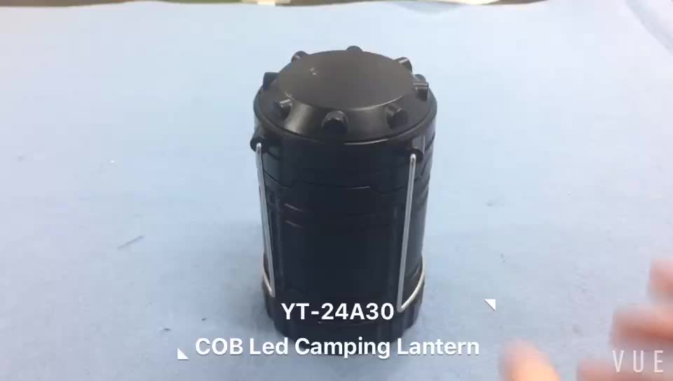 Hot Selling Collapsible Outdoor Camping Lantern AA Battery COB LED Pop Up Camping Lantern1