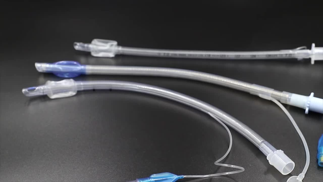 뜨거운 판매 저렴한 커프스 실리콘 삽관 기관 내 튜브 1