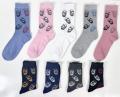 Manufacturer Custom logo Various styles tube sock High quality Funny Cute Women's socks Cotton socks for women1