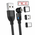 Wholesale 3-in-1 Magnetic Charging Cable Luminous Lumineux1