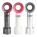 Portable Rechargeable Fan: Outdoor Travel, Bladeless, Foldable, and USB Air Cooling Fan1