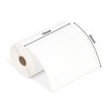 In Stock 75X65mm 72g Waterproof Thermal Printer Sticker Label Thermal Sticker Roll Thermal Shipping Printed Labels1