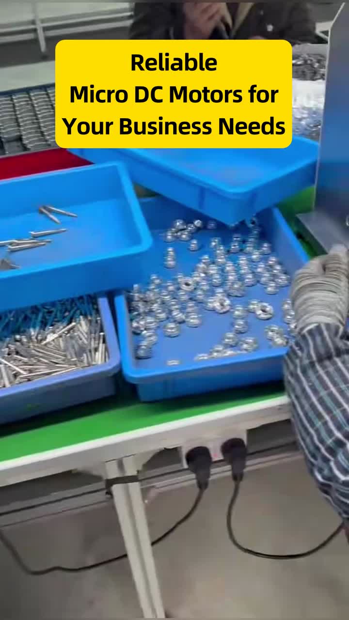 ไมโครมอเตอร์ที่ทนทานสำหรับการผลิตของเล่น