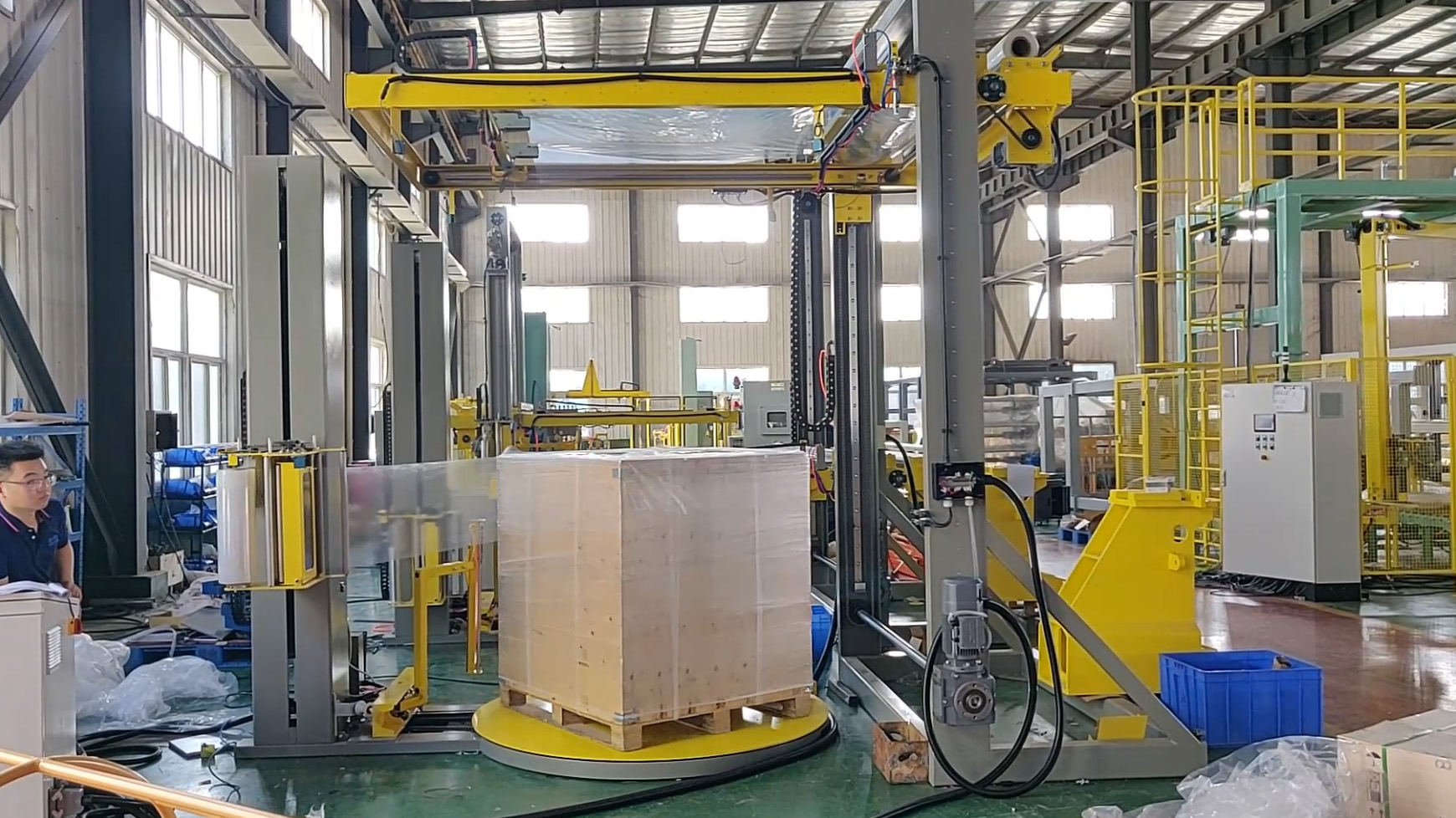 Pallet Wrapper Packing Machine Stretch Wrapping Ma