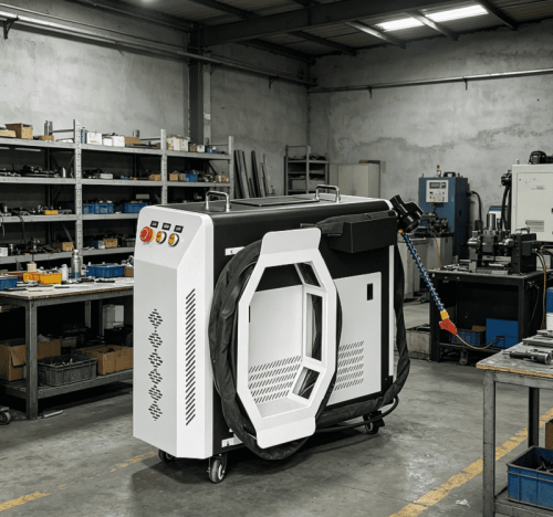 Прымяненне машыны для лазернай ачысткі ў працэсах да і пасля зваркі