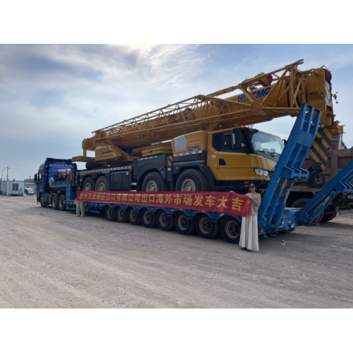 Используется xcmg xct100l6 (100-тонный кран) успешно отправляется в Индию через машины xuzhou acedo