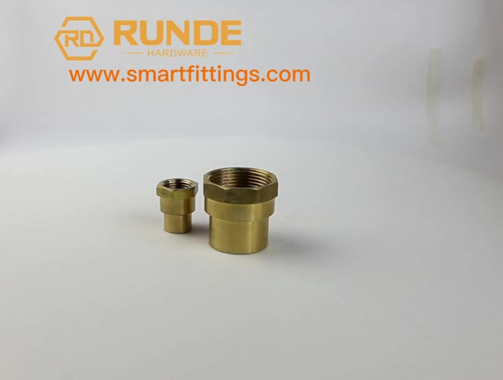 end feed brass female adapter