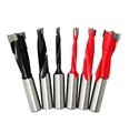 Factory Wholesale: 6mm x 70mm RL Blind Through Dowel Drill Bits for Wood Boring1
