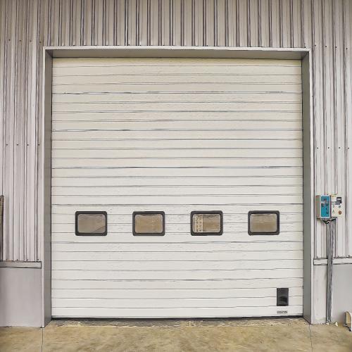 Food Processing Plant Steel Industrial Sectional Door1