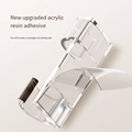 Transparent Cable Card: Desktop Organizer and Fastener for Secure Wire Storage1