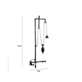 Vintage Industrial 1-Head Standing Lamp | 40W Retro Torchiere Floor Light1