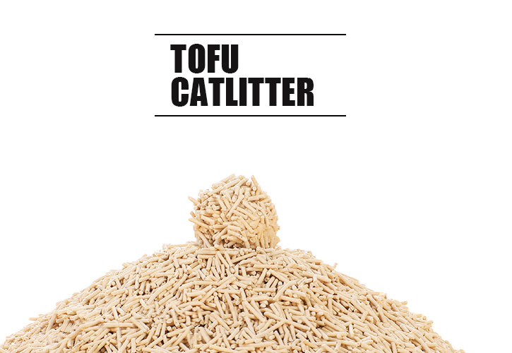 Arena para gatos de tofu