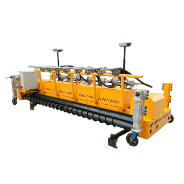 concrete vibrator paver working video