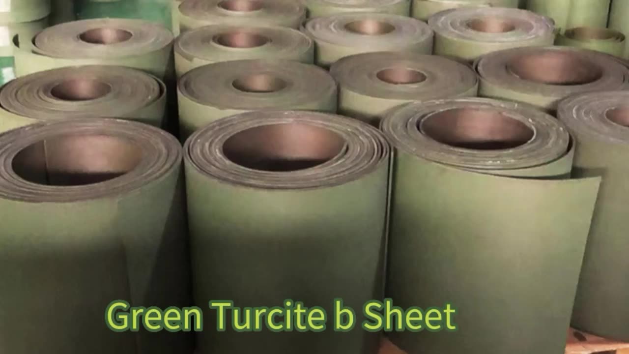 Feuille de turcite PTFE verte de 1,6 mm de haute qualité1