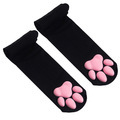 Cute 3D Cat Paw Thigh High Socks and Tights for Women: Perfect for Lolita Cosplay and Fashion Enthusiasts1