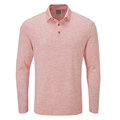 Υψηλής ποιότητας επώνυμο κενό μακρύ μανίκι πλεκτό γκολφ Πόλο πουκάμισο προσαρμοσμένα πουκάμισα λογότυπα για men1