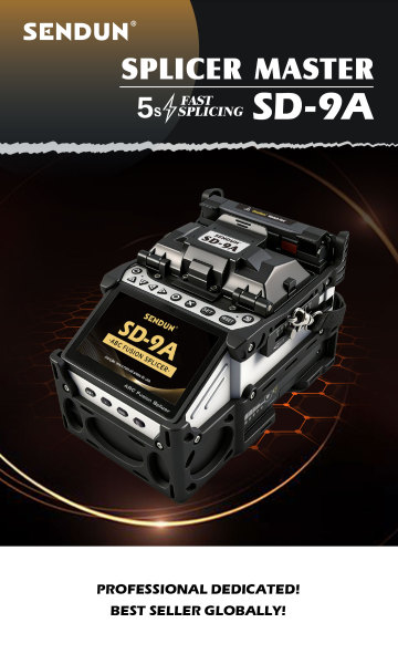 SD-9A fuison splicer with OPM & VFL