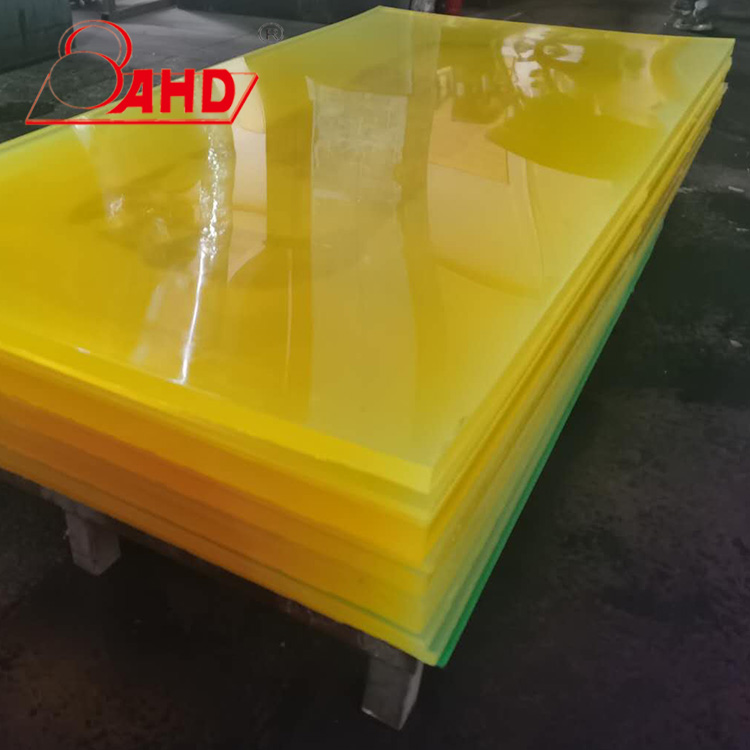 Custom Cast polyurethane rubber sheet PU sheet and rod