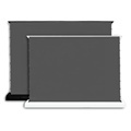 2024 Top ALR Black Diamond 100 Inch 16:9 4K HD Projector Screen with 1CM Ultra Narrow Bezel1