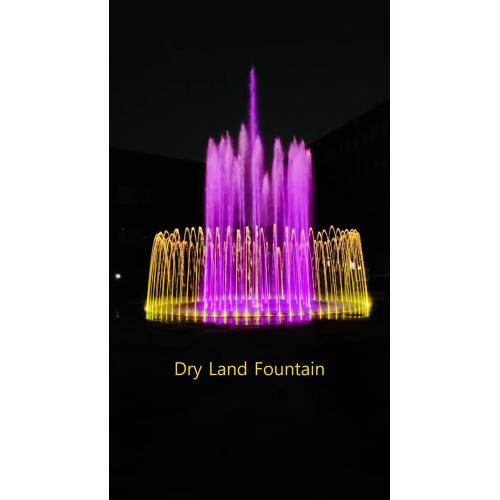 Plaza kuru çeşme