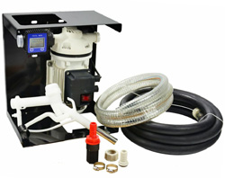 Diesel Kerosene Transfer Pump Kit 12V DC Portable Fuel Dispenser Self Priming Oil Bio 45L/Min