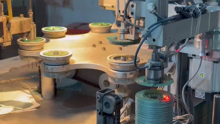 disco de láminas para extracción de material