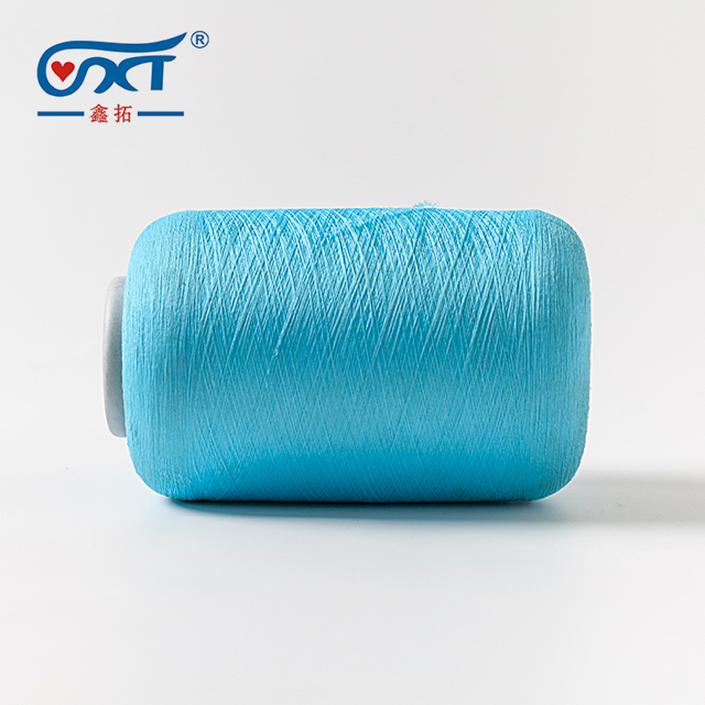 Bright Color SCY Single Polyester Spandex Covered Yarn