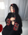جدید عید دبی گلدوزی حجاب عبای ست مشکی اپن زنانه مسلمان عبایی1