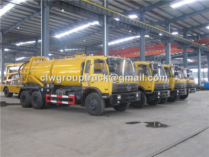 Clw Group Truck Vacuum Sewage Suction Truck