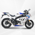 Lage prijs Groothandel Wit High Performance 2 Wiel Classic Adult Racing Racing benzine Motorcycle1