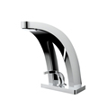 Rainbow Chrome Single Handle Brass Bathroom Sink Faucet for Fashion Design1