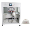 Hard Hat Servo Motor 4 Color Rotary Tampo Pad Printing Machine for Helmets1