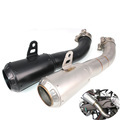 Slip-On Exhaust System for Yamaha YZF-R3 and MT-03 Motorcycles: Muffler, R25, MT25, Silencer Tube Upgrade1