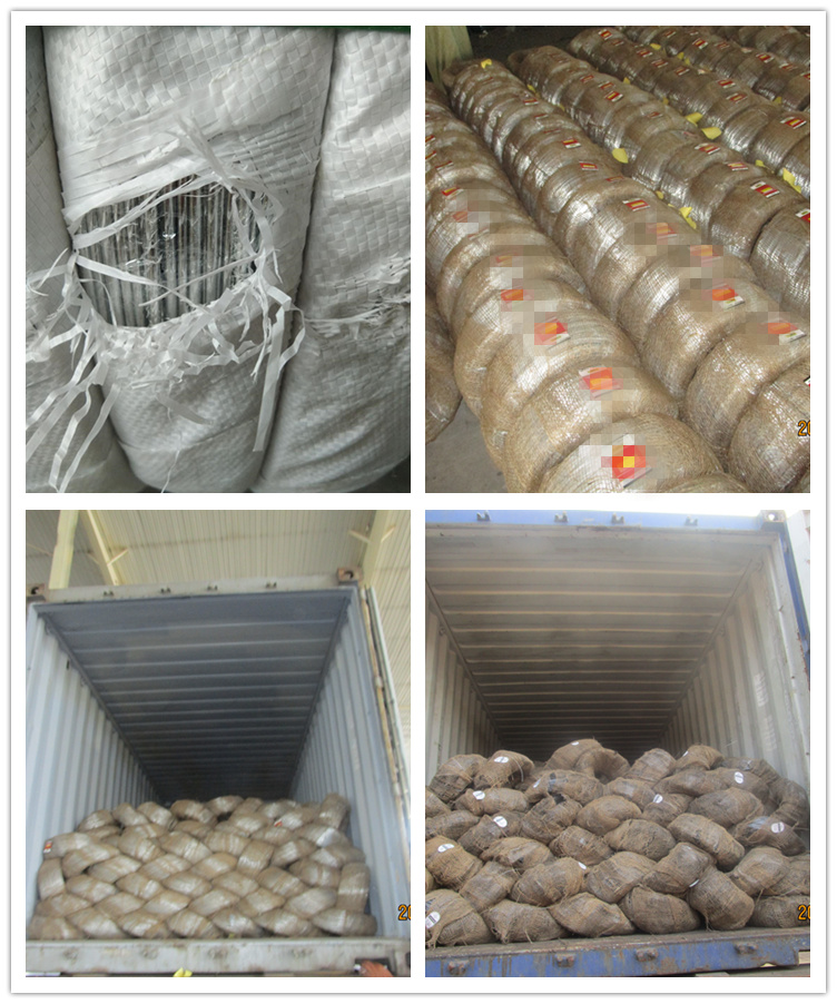 loading and package of iron wire