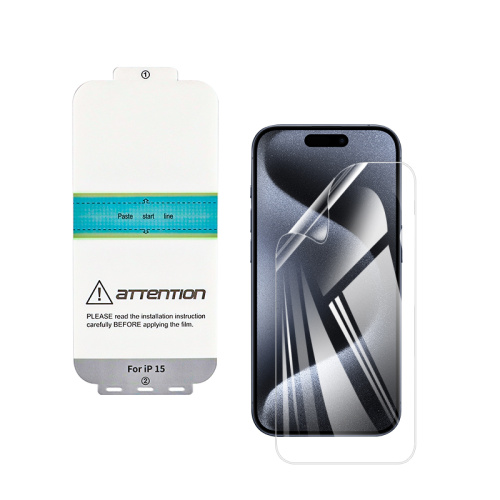 Protecteur d'écran Hydrogel de la série iPhone 15 - JJT