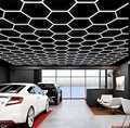 Honeycomb Hexagonal LED Lights for Car Workshops and Showrooms1