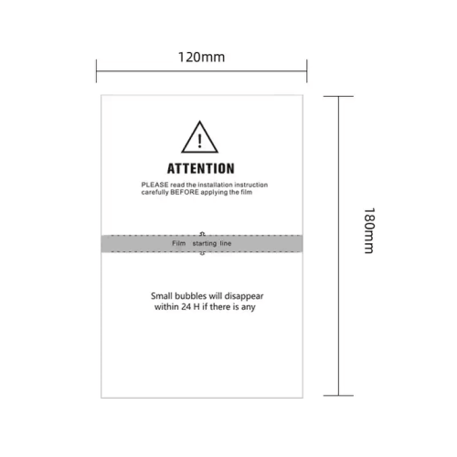 Feuilles de film TPU pour la machine à couper