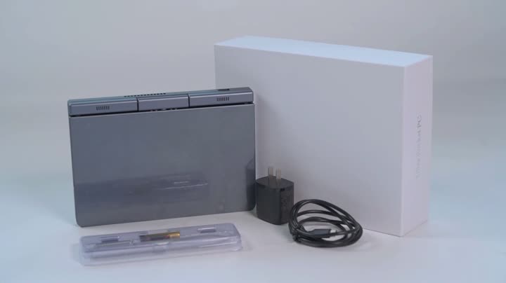 Foldable Dual Touch Screen Laptop,