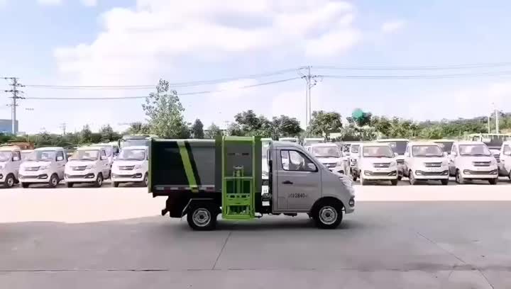 Detachable garbage truck