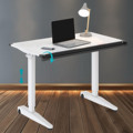 Height-Adjustable Overbed Table with Foldable Modern Design for Office and Commercial Use1