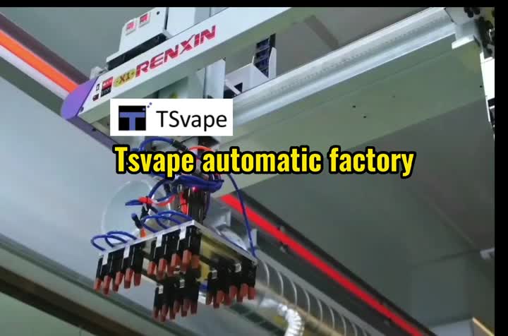 Automatic factory for electronic cigarette manufacturing