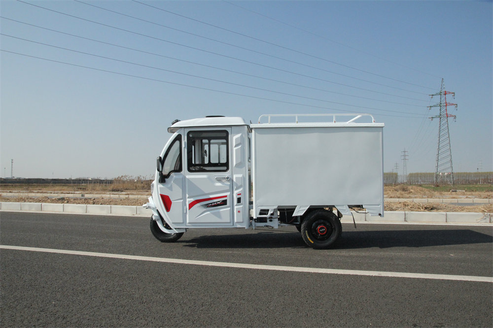 Courier car electric tricycle