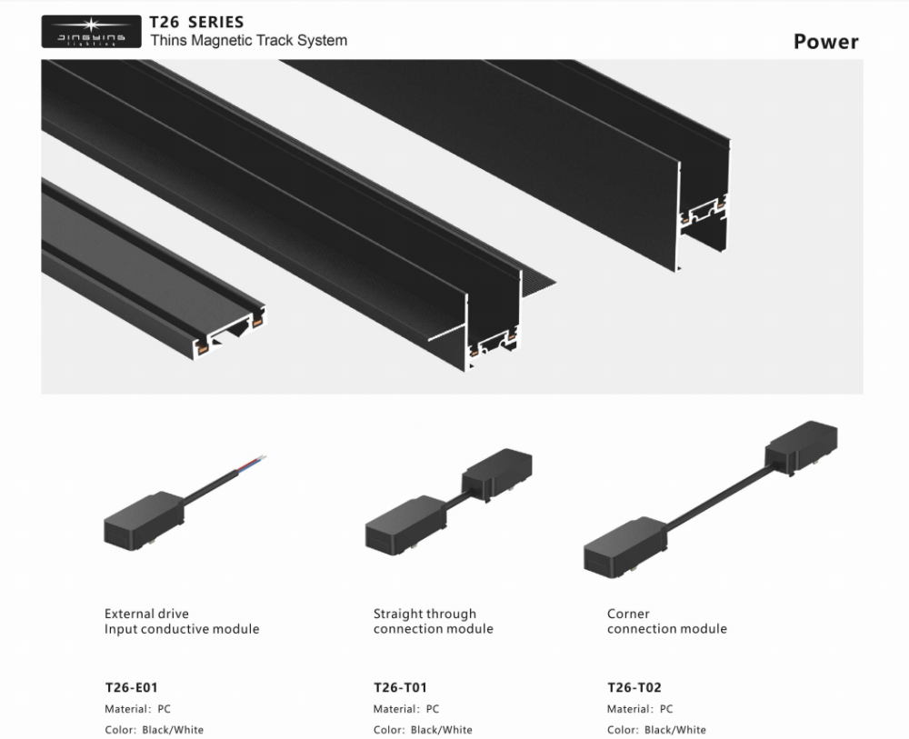 Ultrathin Magnetic Track Light System 8