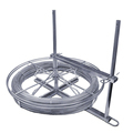 Spring-Braked Spinning Jenny for Electric Fence Wire Installation1