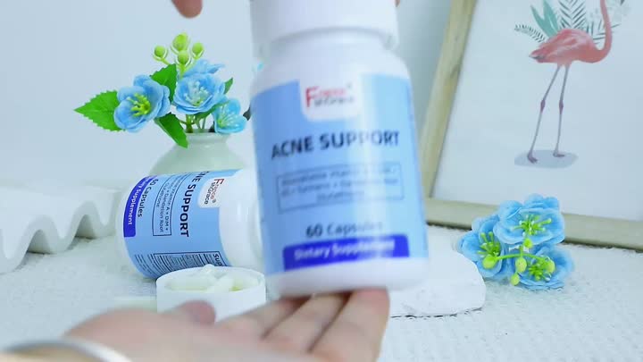 Akne-Kapseln zur Unterstützung der Hautgesundheit